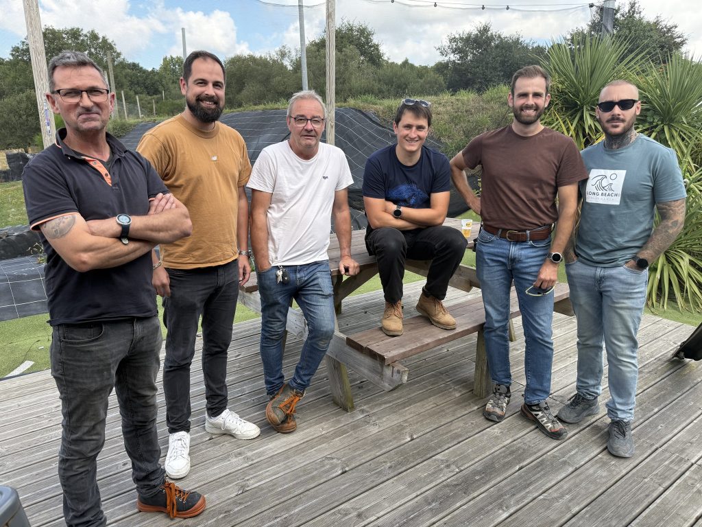 L'équipe de l'entreprise KTP Chauffage à Quimper.